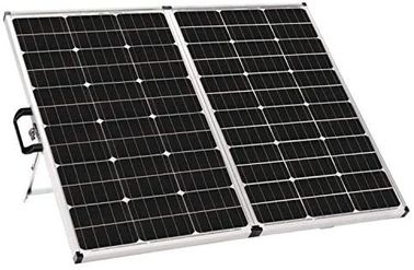 Foldable  Solid Solar Panel  Controller 140 Watt Mono Cell 42 X 24.5 X 4.5 Inches