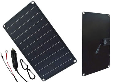 कारों या मोटरसाइकिलों और नावों के लिए 10W 12V बैटरी डीसी प्लग सोलर पैनल पावर बैंक चार्जर